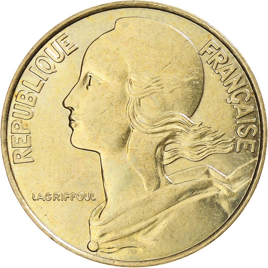 Münze, Frankreich, Marianne, 20 Centimes, 1997, Paris, VZ+, Aluminum-Bronze