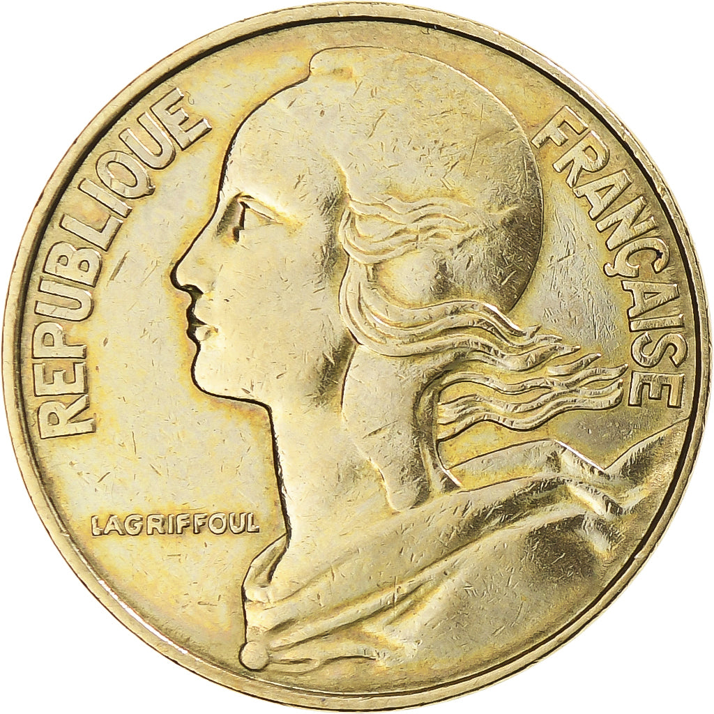 Moneta, Francia, Marianne, 20 Centimes, 1981, Paris, MB+, Alluminio-bronzo