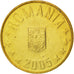 Moneda, Rumanía, Ban, 2005, SC, Latón chapado en acero, KM:189