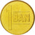 Münze, Rumänien, Ban, 2005, UNZ, Brass plated steel, KM:189