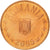Munten, Roemenië, 5 Bani, 2005, UNC-, Copper Plated Steel, KM:190