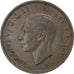 Groot Bretagne, George VI, Penny, 1937, Bronzen, ZF, KM:838
