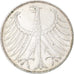 Moneta, GERMANIA - REPUBBLICA FEDERALE, 5 Mark, 1971, Karlsruhe, BB+, Argento