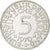 Monnaie, République fédérale allemande, 5 Mark, 1970, Hambourg, TTB+, Argent