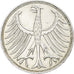 Coin, GERMANY - FEDERAL REPUBLIC, 5 Mark, 1971, Hambourg, AU(55-58), Silver