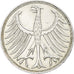 Monnaie, République fédérale allemande, 5 Mark, 1971, Hambourg, SUP, Argent