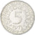 Monnaie, République fédérale allemande, 5 Mark, 1971, Hambourg, SUP, Argent