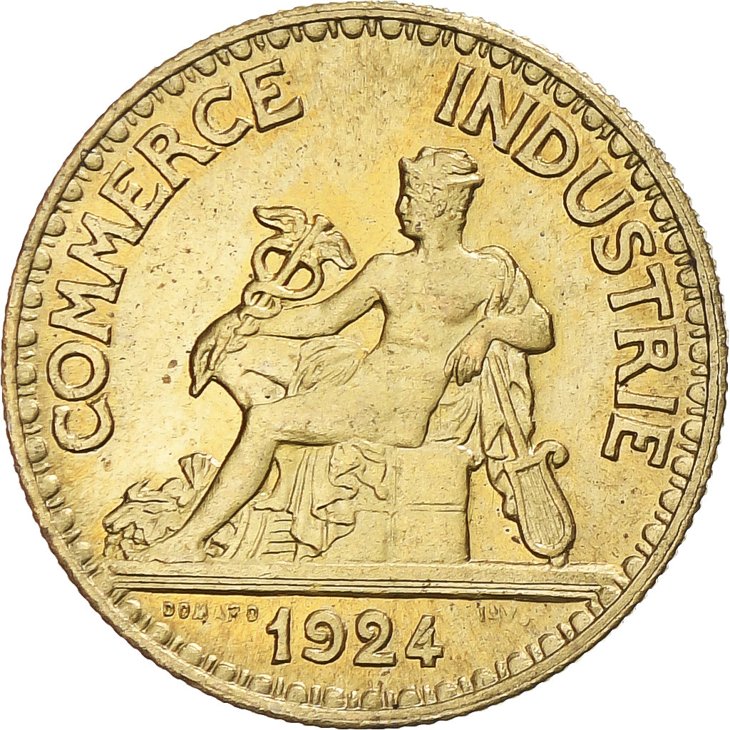 Coin, France, Chambre de commerce, 50 Centimes, 1924, Paris, MS(63)
