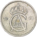 Moneta, Szwecja, Gustaf VI, 10 Öre, 1972, EF(40-45), Miedź-Nikiel, KM:835