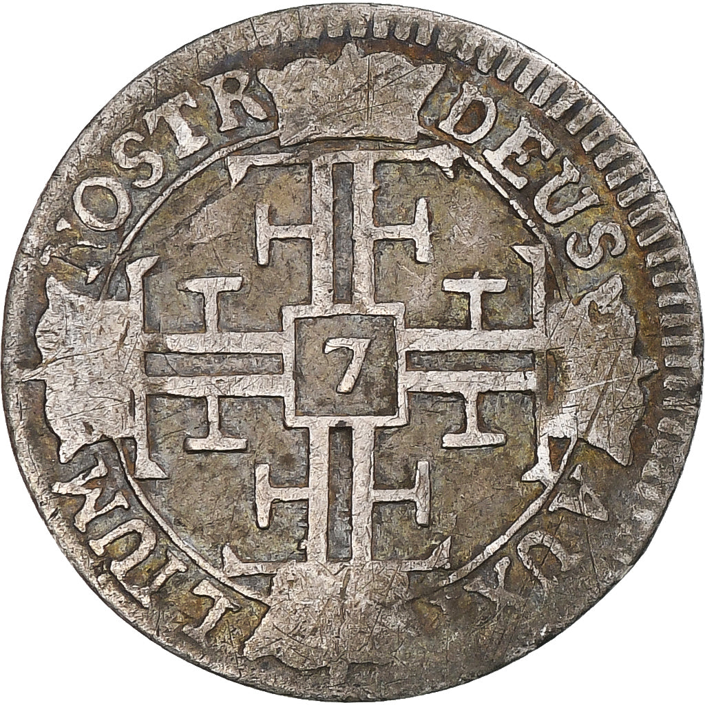 Munten, ZWITSERSE CANTONS, FREIBURG, 7 Kreuzer, 1/8 Gulden, 1788, Fribourg, FR