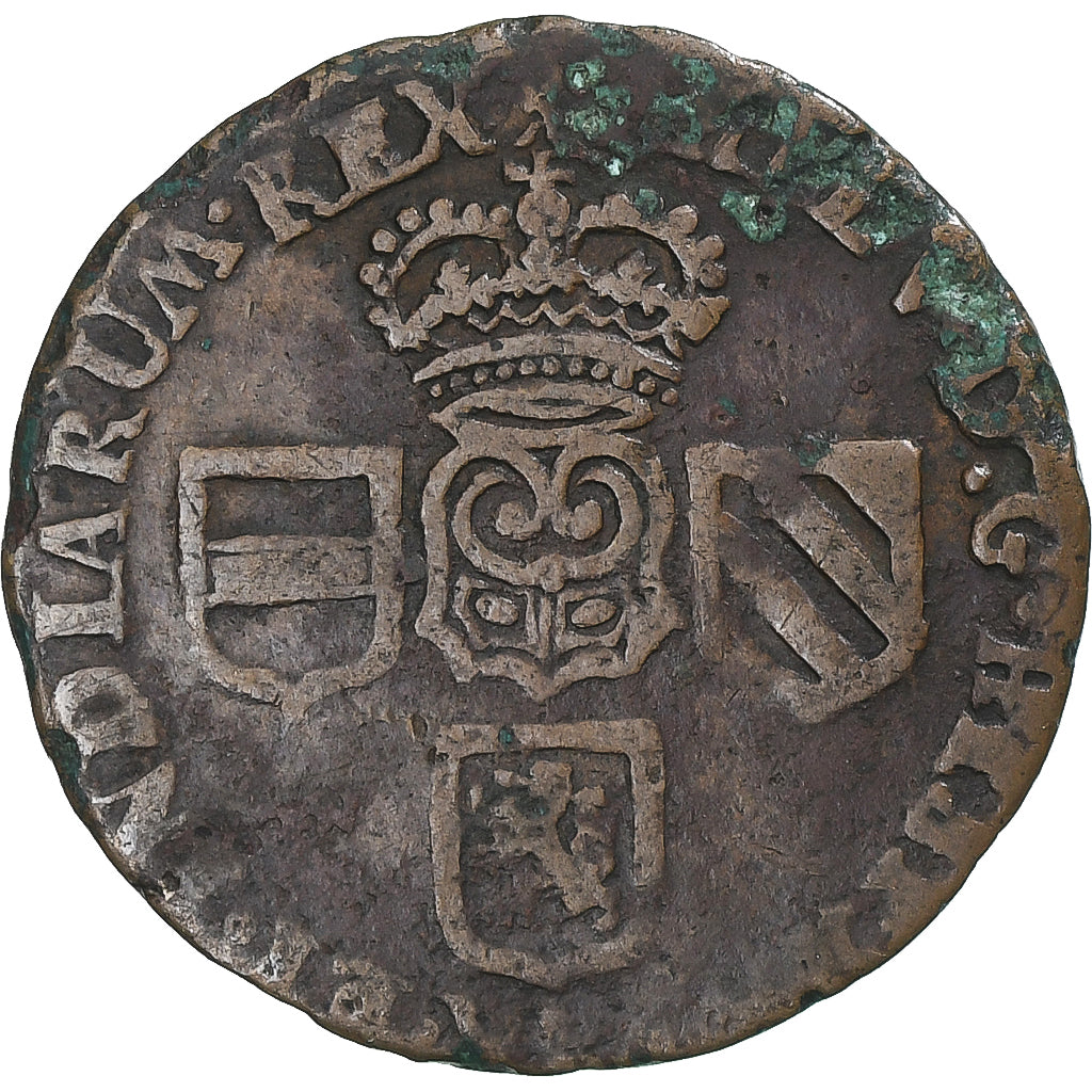 Münze, Spanische Niederlande, NAMUR, Philip V of Spain, Liard, 1710, Namur, S