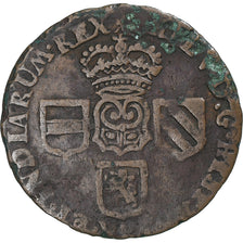 Münze, Spanische Niederlande, NAMUR, Philip V of Spain, Liard, 1710, Namur, S