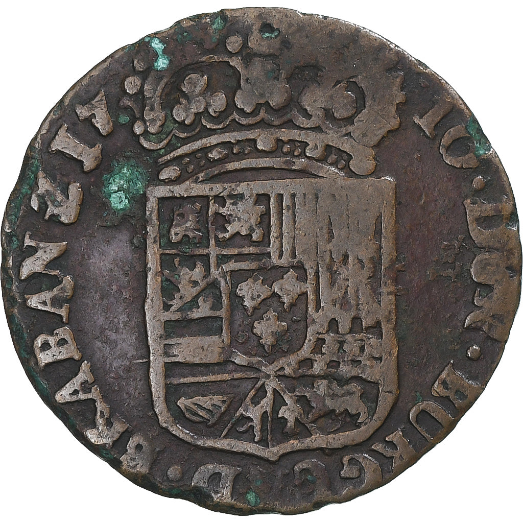 Münze, Spanische Niederlande, NAMUR, Philip V of Spain, Liard, 1710, Namur, S