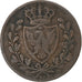 Monnaie, États italiens, SARDINIA, Carlo Felice, 5 Centesimi, 1826, Torino, TB