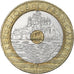 Monnaie, France, Mont Saint Michel, 20 Francs, 1993, TTB+, Tri-Metallic
