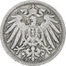 Coin, GERMANY - EMPIRE, Wilhelm II, 10 Pfennig, 1893, Berlin, VF(30-35)