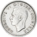Moneta, Gran Bretagna, George VI, 6 Pence, 1950, MB+, Rame-nichel, KM:875