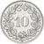 Munten, Zwitserland, 10 Rappen, 1939, Bern, ZF, Nickel, KM:27b