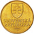Moneta, Słowacja, Koruna, 2005, MS(63), Brąz platerowany stalą, KM:12
