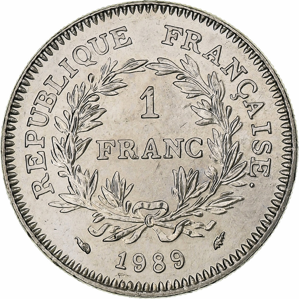 France, Franc, États généraux, 1989, Nickel, SUP, Gadoury:477, KM:967
