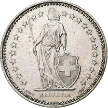 Suiza, 1/2 Franc, 1988, Bern, Cobre - níquel, BC+, KM:23a.3