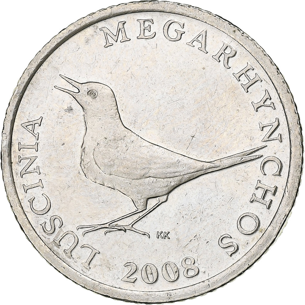 Croacia, Kuna, 2008, MBC, Cobre - níquel - cinc, KM:20.2