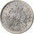 Frankreich, 5 Francs, Semeuse, 1990, Paris, Nickel Clad Copper-Nickel, UNZ