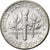 États-Unis, Dime, Roosevelt Dime, 1955, U.S. Mint, BU, Argent, SPL, KM:195