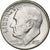 Estados Unidos da América, Dime, Roosevelt Dime, 1955, U.S. Mint, BU, Prata