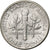 United States, Dime, Roosevelt Dime, 1955, U.S. Mint, BU, Silver, MS(63), KM:195
