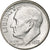 Estados Unidos da América, Dime, Roosevelt Dime, 1955, U.S. Mint, BU, Prata