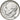 Estados Unidos da América, Dime, Roosevelt Dime, 1955, U.S. Mint, BU, Prata