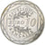 France, 10 Euro, 2015, Monnaie de Paris, Coq, SUP, Argent