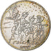 Francja, 10 Euro, 2014, Sempé, Fraternité, Hiver, AU(55-58), Srebro