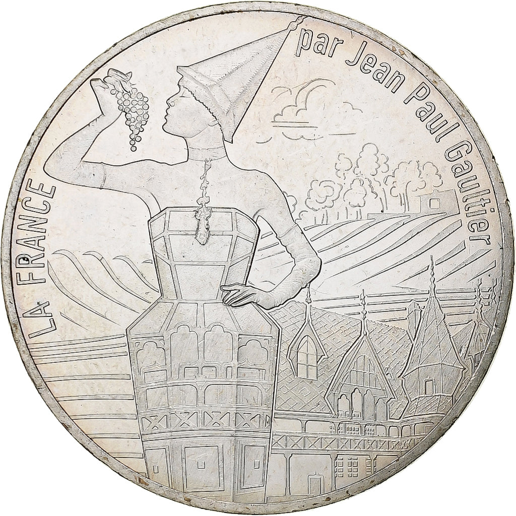 Frankrijk, 10 Euro, La Bourgogne millésimée, 2017, Monnaie de Paris, UNC-