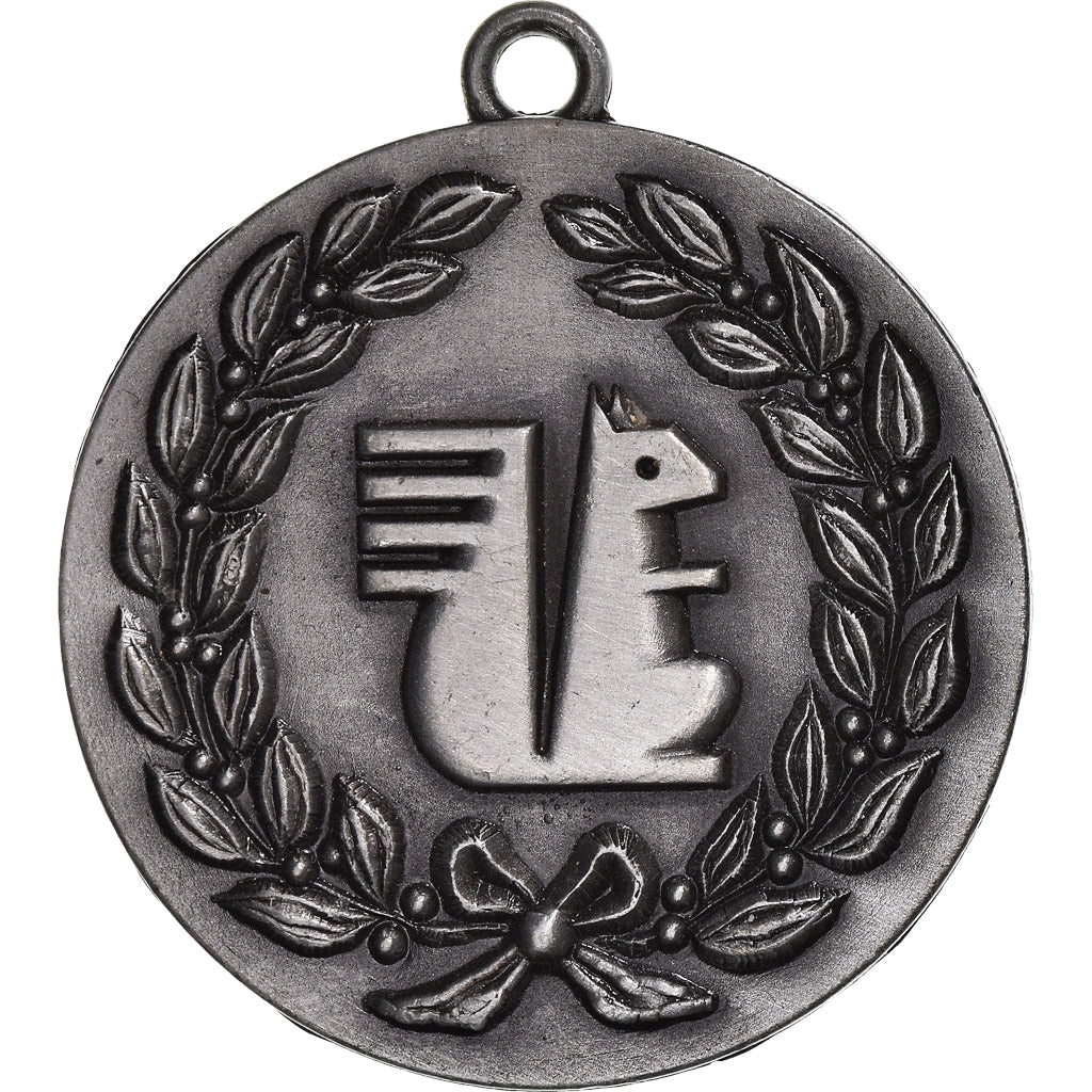 France, Medal, Caisse d'épargne, Bank, MS(63), Silvered bronze