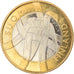 Finland, 5 Euro, Provinces - Karelia, 2011, Vantaa, MS(65-70), Bi-Metallic