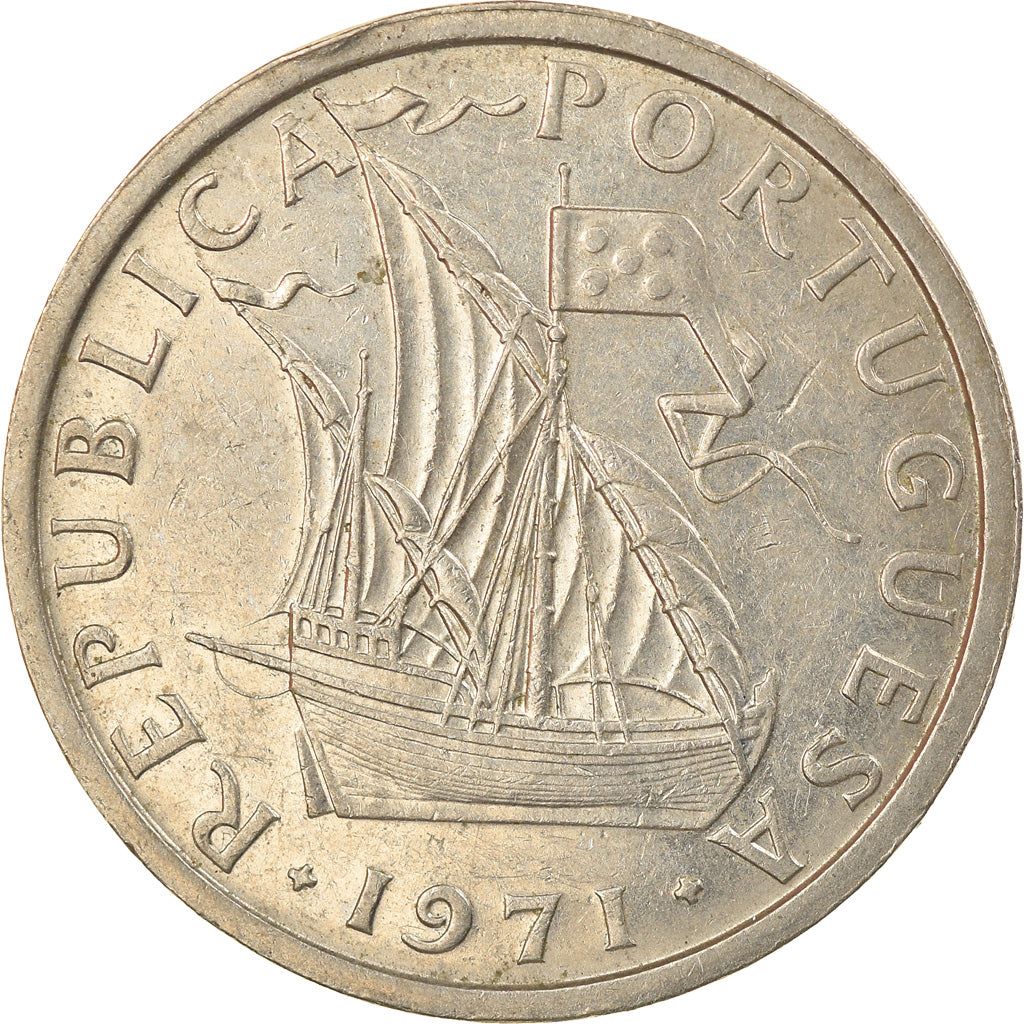 Monnaie, Portugal, 10 Escudos, 1971, SUP+, Copper-Nickel Clad Nickel, KM:600