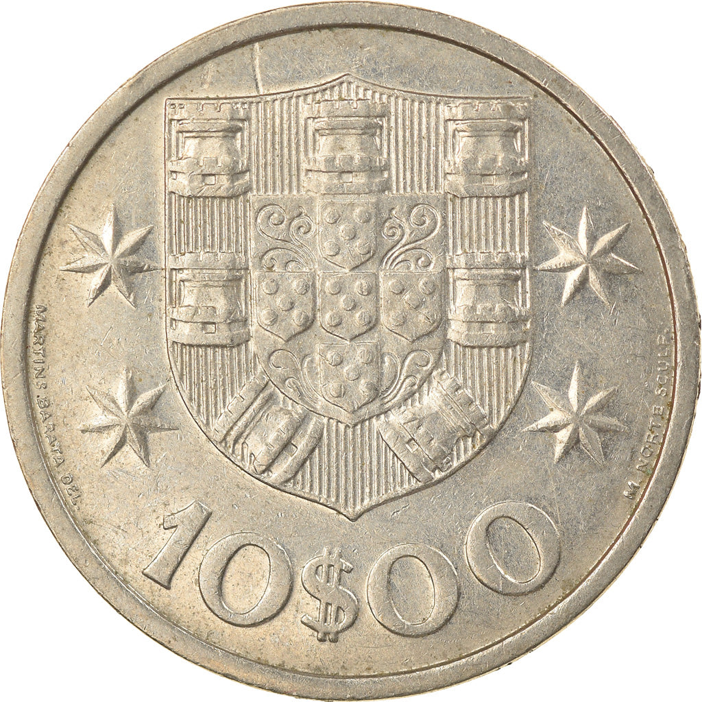 Monnaie, Portugal, 10 Escudos, 1971, SUP+, Copper-Nickel Clad Nickel, KM:600