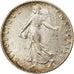 Moneda, Francia, Semeuse, 50 Centimes, 1918, Paris, SC, Plata, KM:854