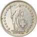 Coin, Switzerland, 2 Francs, 1940, Bern, EF(40-45), Silver, KM:21