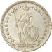 Coin, Switzerland, 2 Francs, 1943, Bern, EF(40-45), Silver, KM:21
