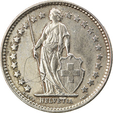 Moneta, Svizzera, 1/2 Franc, 1914, Bern, BB, Argento, KM:23