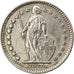 Moneta, Svizzera, 1/2 Franc, 1914, Bern, BB, Argento, KM:23