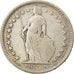 Coin, Switzerland, 1/2 Franc, 1914, Bern, VF(30-35), Silver, KM:23