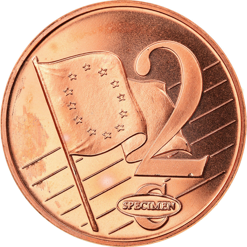 Letonia, medalla, 2 C, Essai Trial, 2003, Exonumia, FDC, Cobre