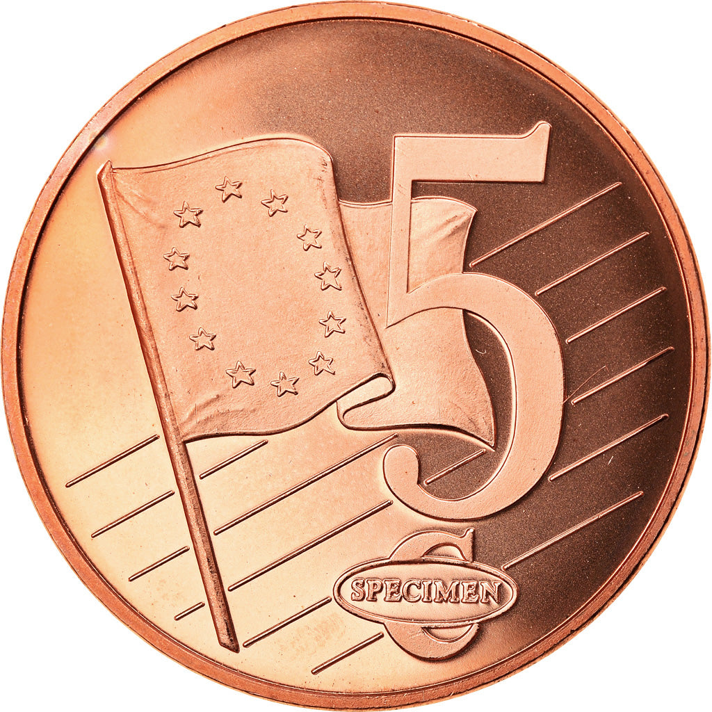 Slowakei, Medaille, 5 C, Essai-Trial, 2003, Exonumia, STGL, Copper Plated Steel