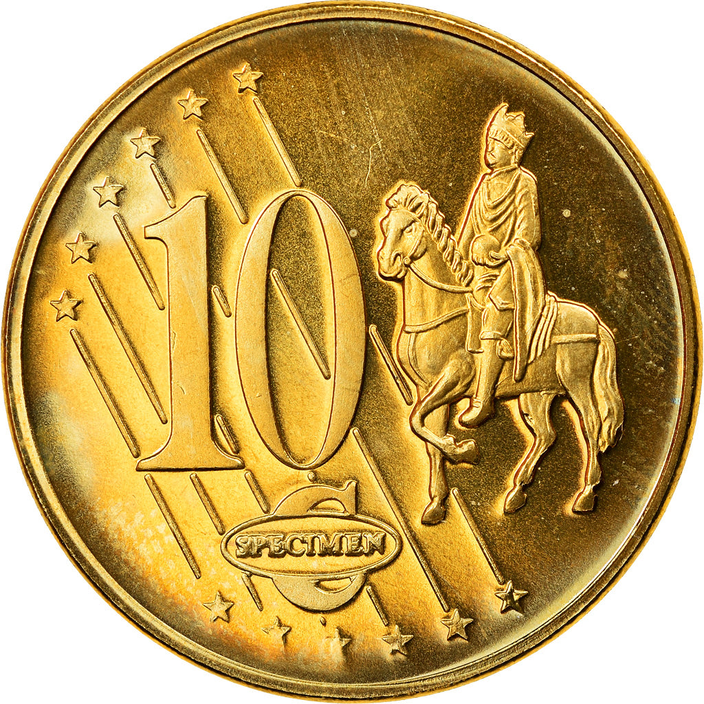 Turkey, Medal, 10 C, Essai-Trial, 2003, Exonumia, MS(65-70), Brass