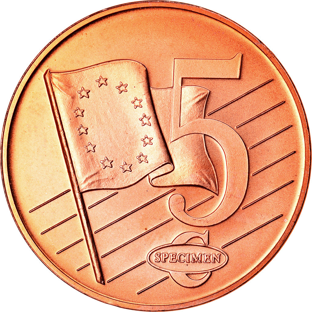 Estonia, Medal, 5 C, Essai-Trial, 2003, Exonumia, MS(65-70), Copper
