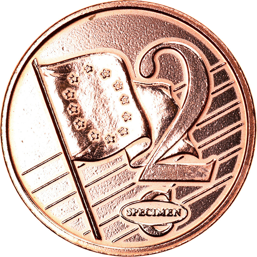 Slovénie, Médaille, 2 C, Essai Trial, 2003, Paranumismatique, SUP, Copper